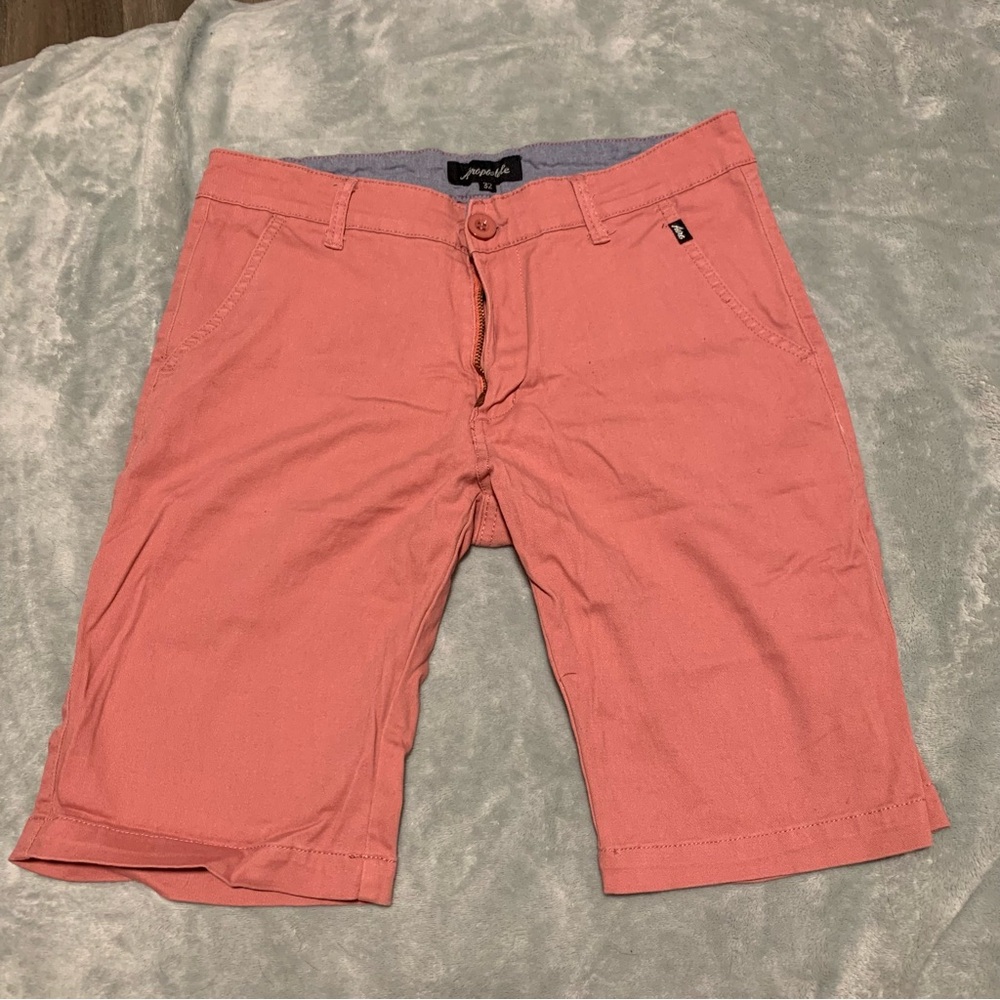 MENS size 32 salmon pink shorts